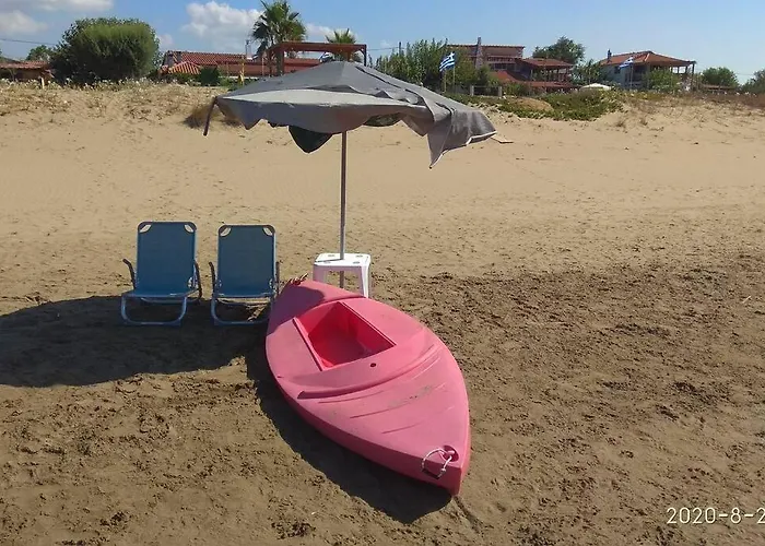 Vakantiehuis παραθαλάσσια στην παραλία κατακόλου Pírgos