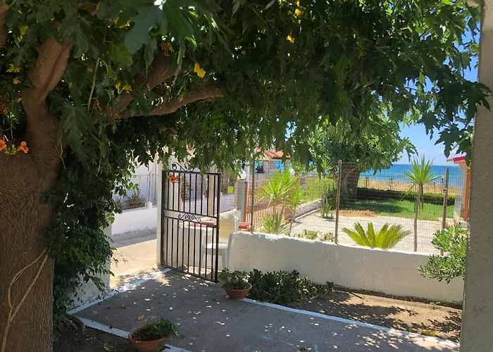 παραθαλάσσια στην παραλία κατακόλου